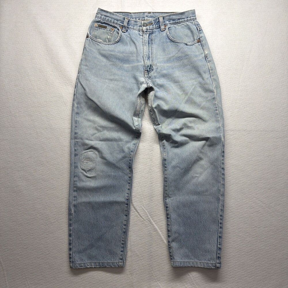 Vintage 90s Calvin Klein Easy Fit Jean Double Stonewash Women’s 10 USA